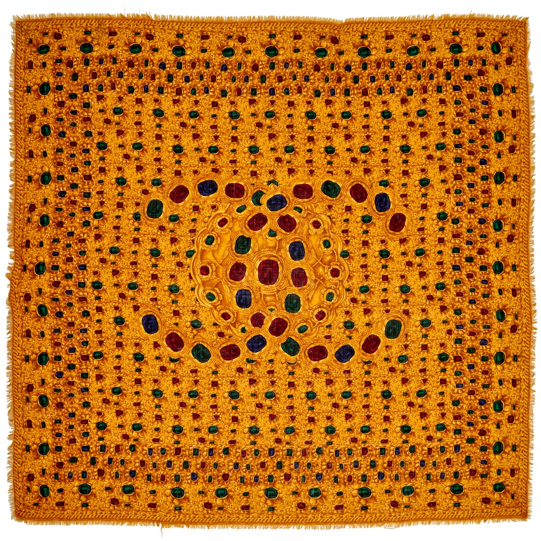 Chanel Bijoux print scarf (1 of 6)