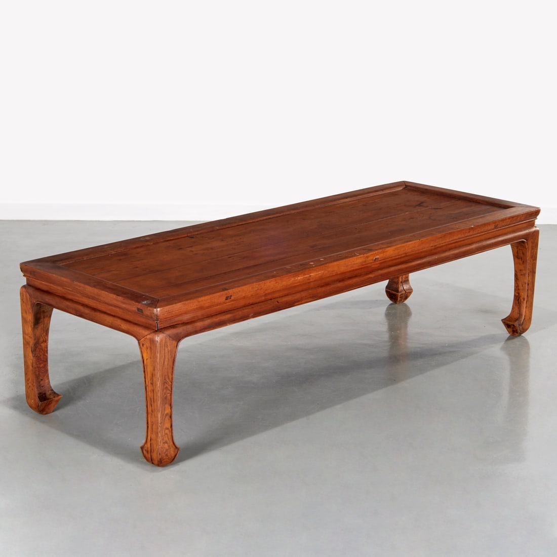 Chinese elmwood bed or large low table (1 of 7)