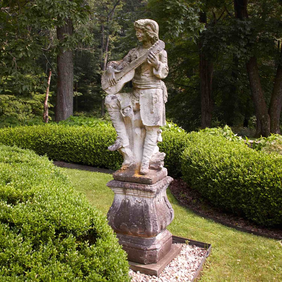 Italian stone allegorical garden statue (1 of 10)