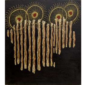 Nancy Chunn, oil and wax on canvas, 1984