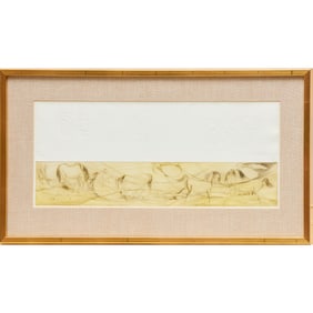 Lebadang, etching with embossing