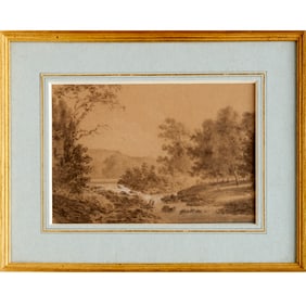European School, graphite on paper, 19th c.