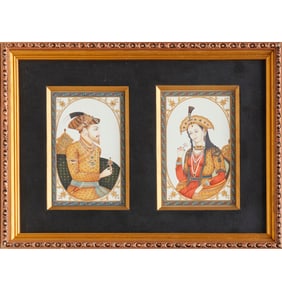 Narendra Chandra Dey Sarkar, pair portraits