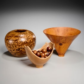 Group Wood Studio carvings