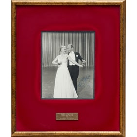 Fred Astaire, autographed photograph