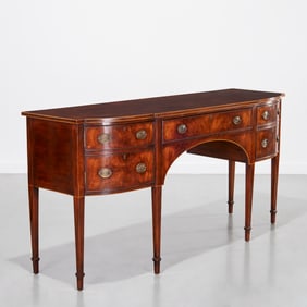 Smith & Watson inlaid mahogany sideboard