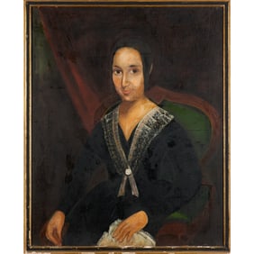Anglo-American School, oil on canvas