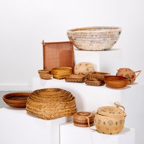Group Mexican, South American, & Caribbean baskets
