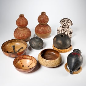 South American & Mexican pottery group