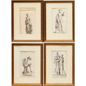 Claude Randon, (4) classical engravings