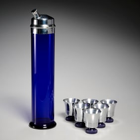 Chase Art Deco cocktail set, c. 1935
