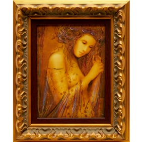 Csaba Markus, embellished serigraph