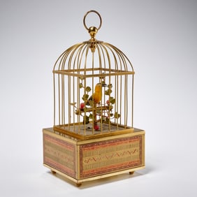 KEN-D, singing bird in cage automaton
