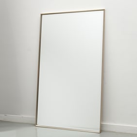 Designer beveled glass wall mirror