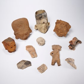 Group Pre-Columbian fragments