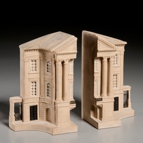 Timothy Richards, pair architectural bookends
