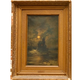Christian W. E. Dietrich (attrib.), oil on canvas
