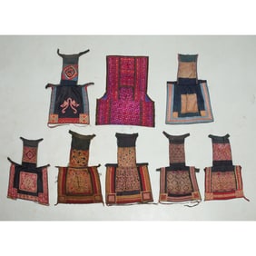 (8) Chinese embroidered baby carriers