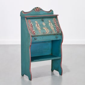 American Folk Art painted desk