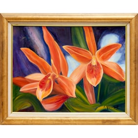 Laurence Uteschill, oil on canvas