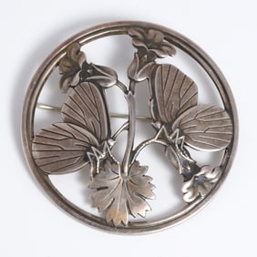 Georg Jensen sterling brooch
