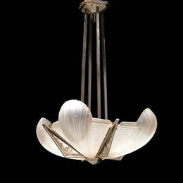 Atelier Petitot Art Deco pendant chandelier