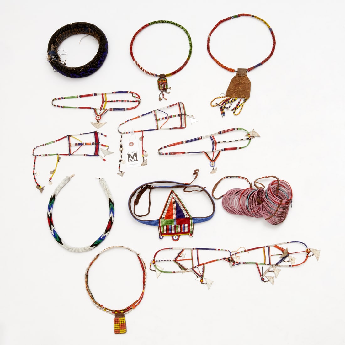 Collection African tribal beaded jewelry (1 of 8)