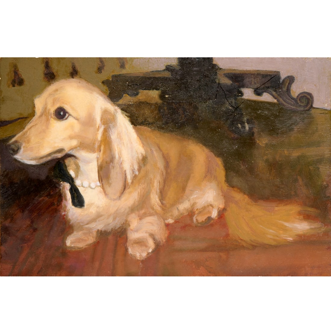 E. Hall, oil on copper, 2004 (1 of 5)