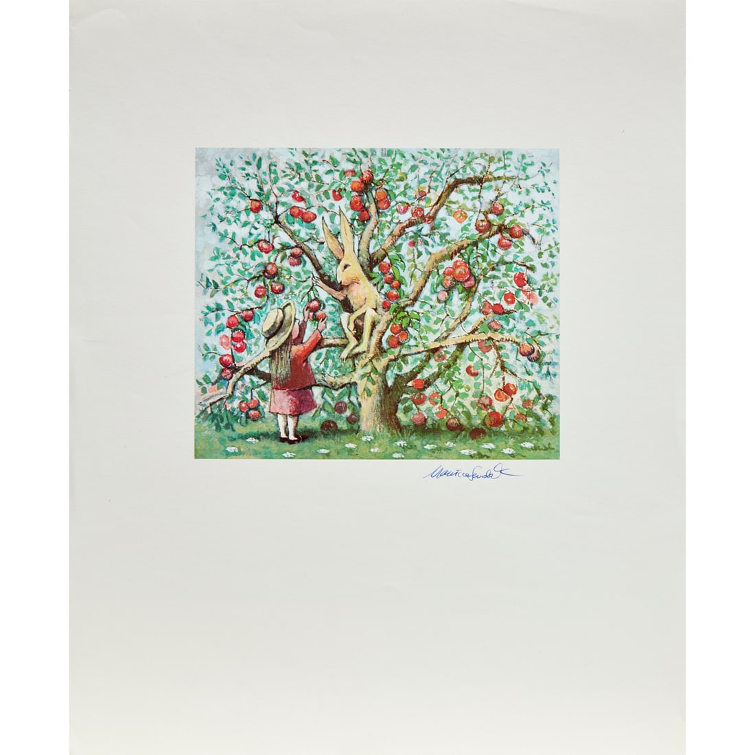 Maurice Sendak, signed Mr. Rabbit print (1 of 7)