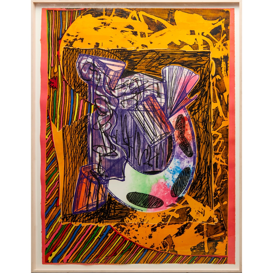 Frank Stella, large-scale aquatint etching, 1989 (1 of 10)