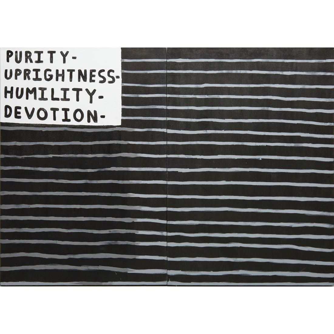 Bruce Mellett, large acrylic on canvas, 1995 (1 of 6)