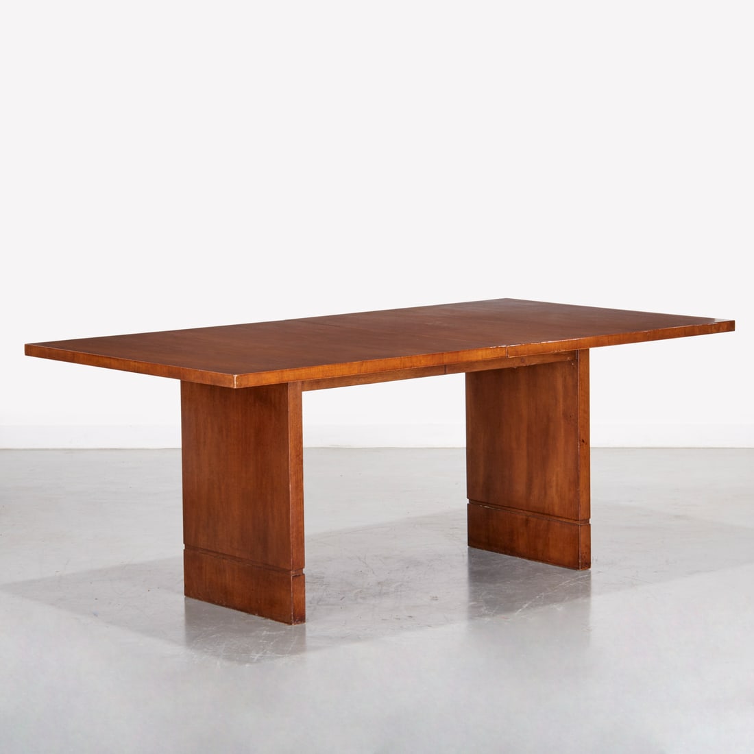T.H. Robsjohn-Gibbings, mahogany dining table (1 of 7)