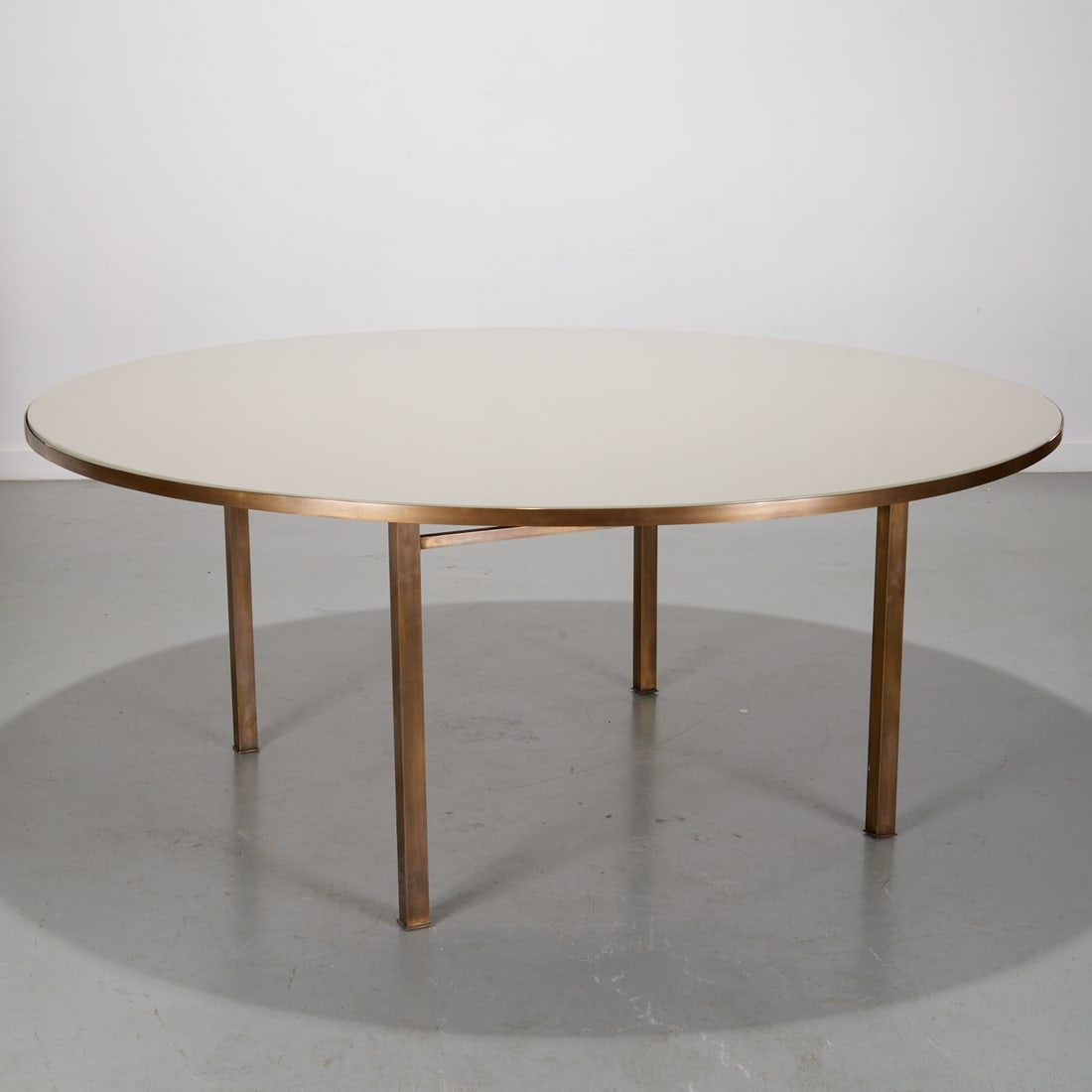 Selldorf Architects, bronze & glass dining table (1 of 6)