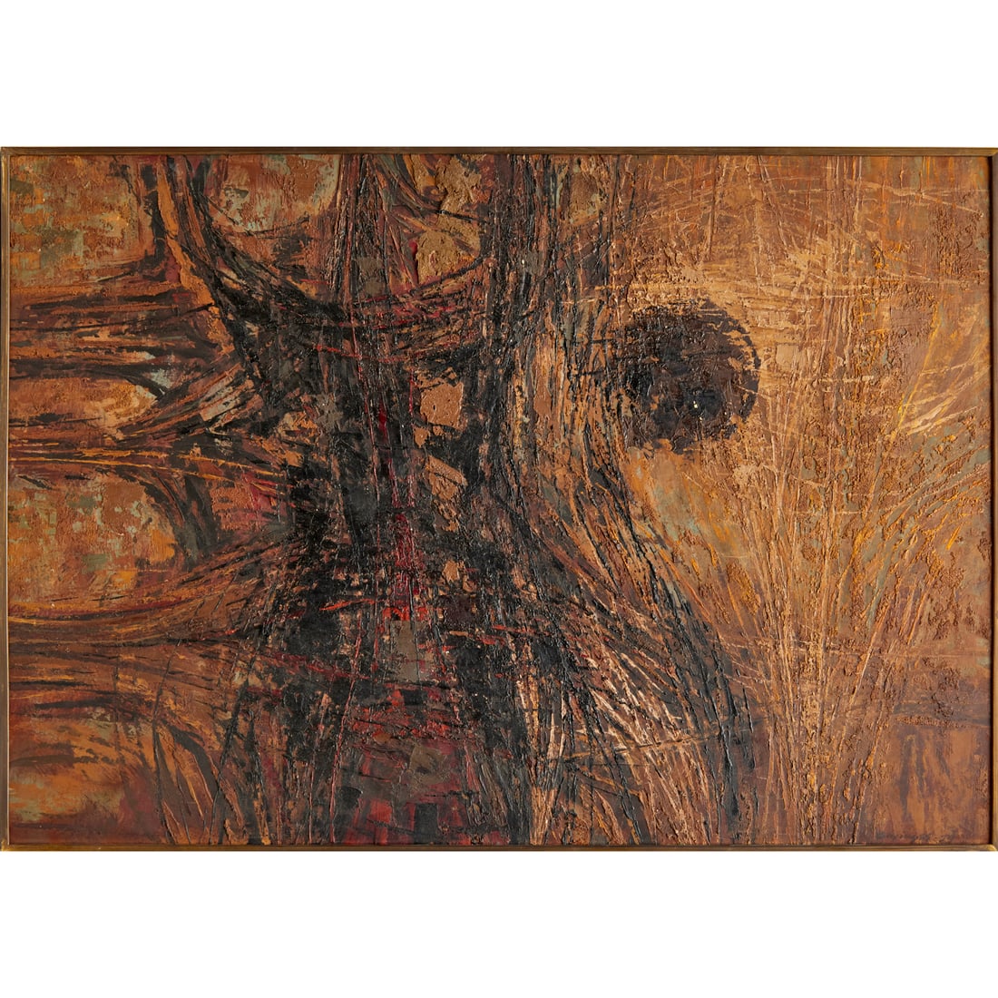 Eugene Bavinger (attrib.), oil on board, 1959 (1 of 6)