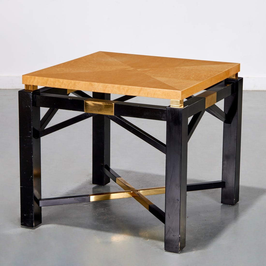 Lorin Marsh, brass mounted "Roark"  side table (1 of 7)