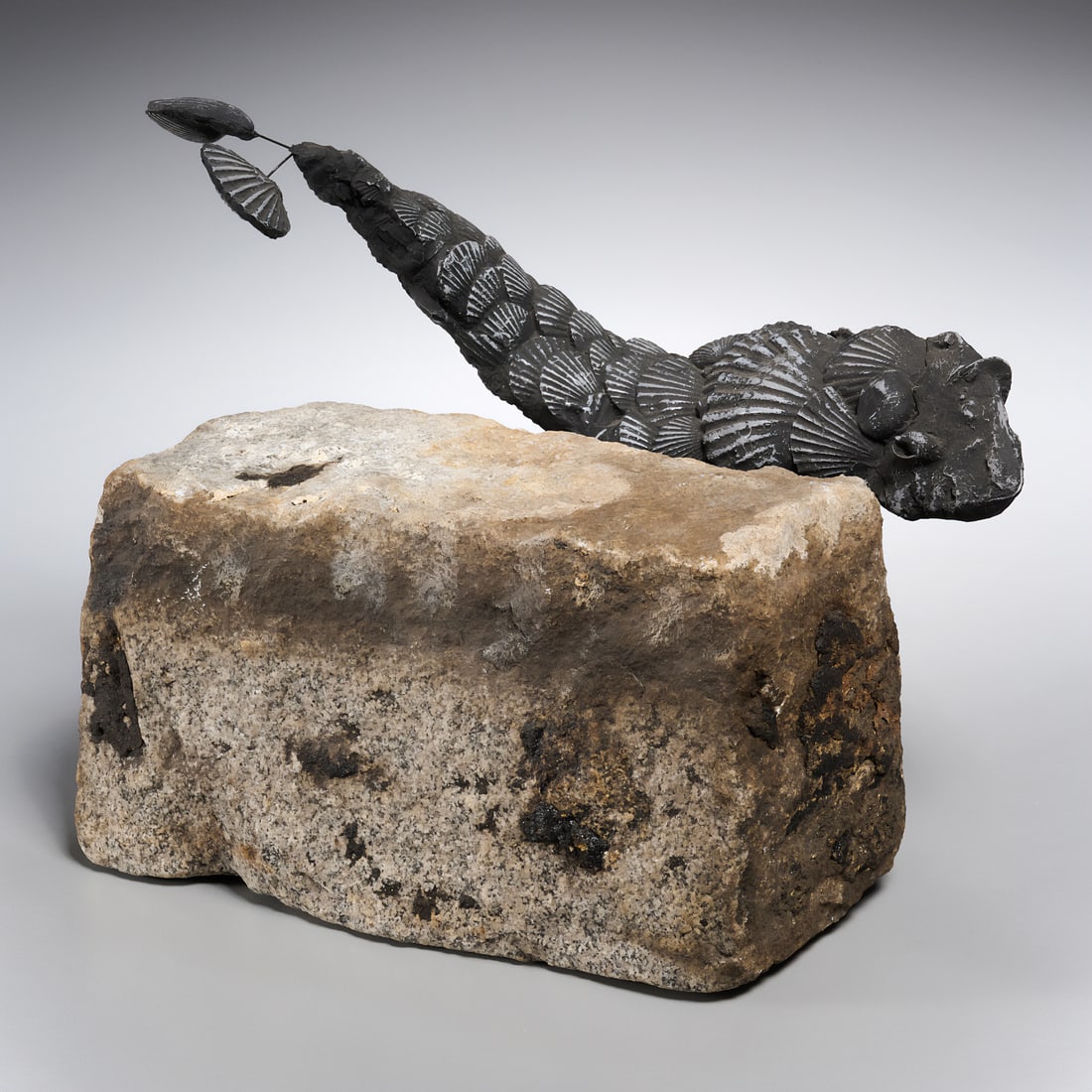 Susan Rothenberg, aluminum powder on granite, 1987 (1 of 7)