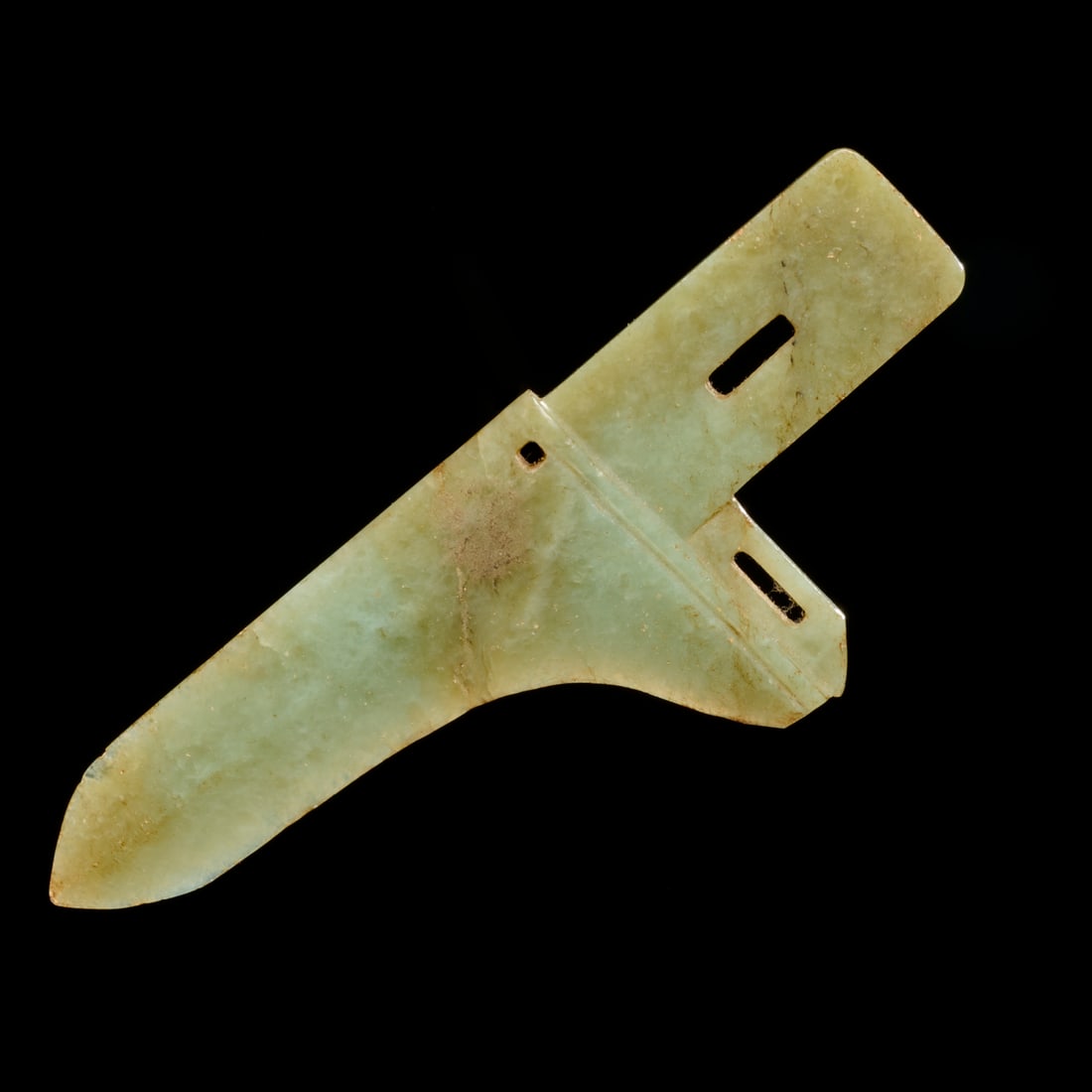 Chinese Archaic style Ge jade blade (1 of 4)