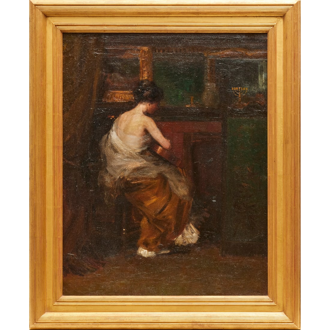 Charles Paul Gruppe, oil on canvas (1 of 8)