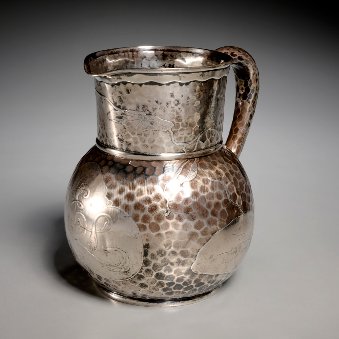 Tiffany & Co. sterling Japanesque water pitcher (1 of 8)