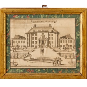 Caspar Specht, etching and engraving, 1699