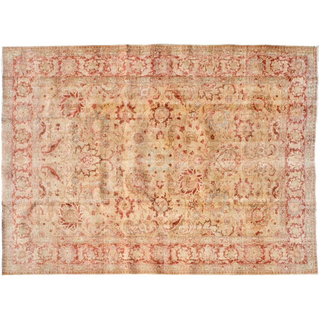 Antique Tabriz carpet, ex Lyall Collection (1 of 5)