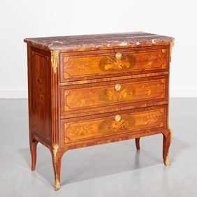 Louis XVI secretaire commode, signed