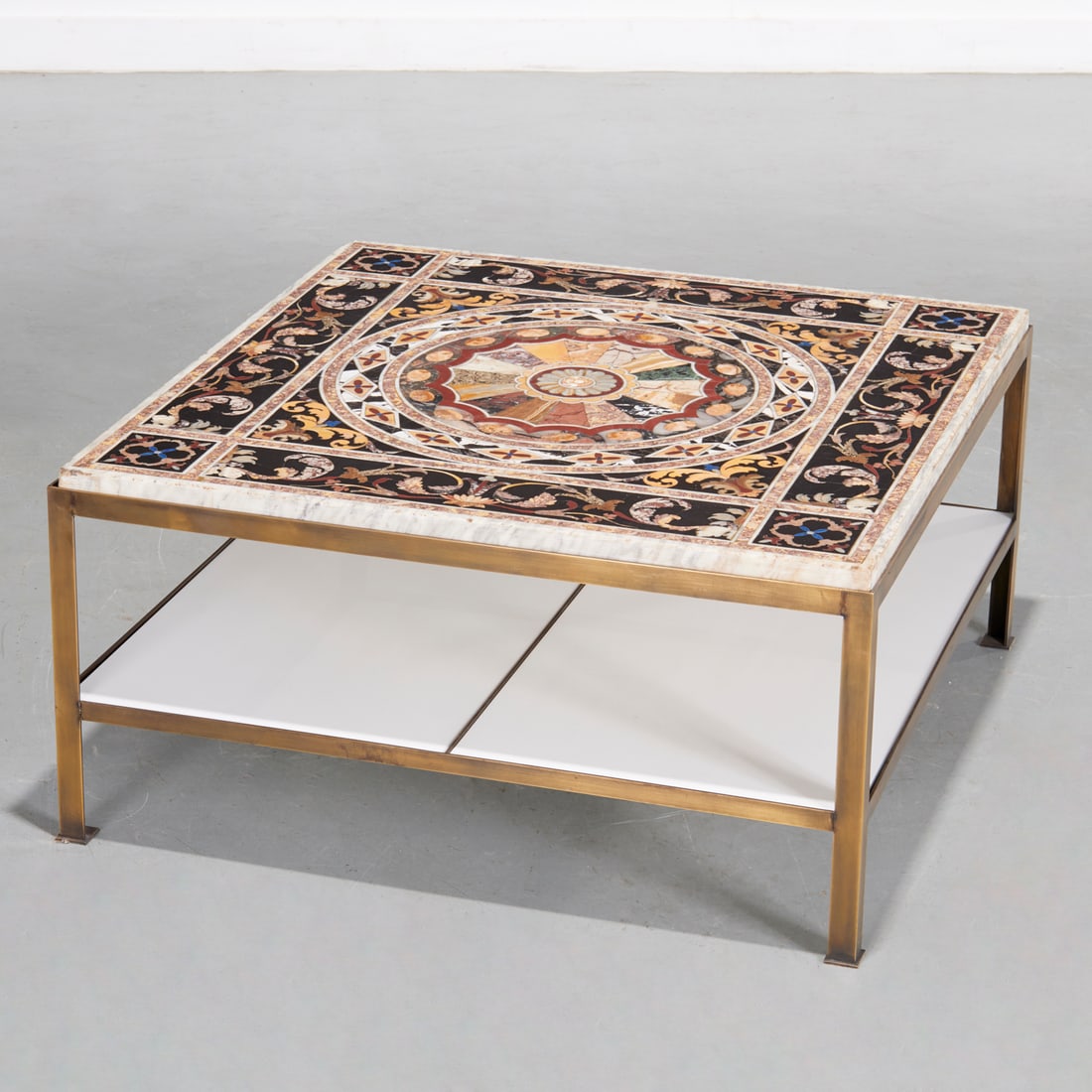 Italian pietra dura coffee table, ex Christie's (1 of 6)