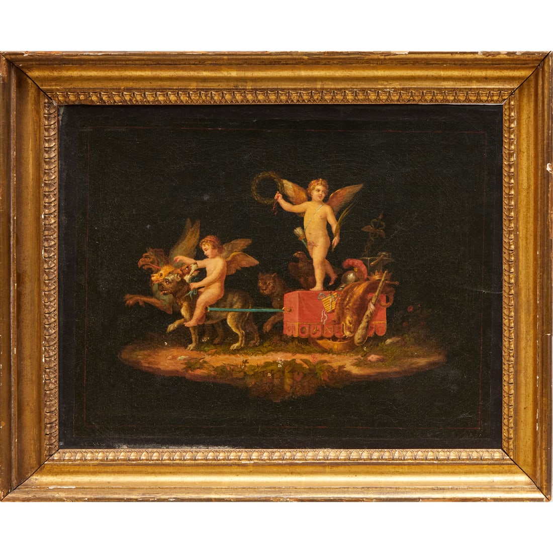 Michelangelo Maestri (after), oil on canvas (1 of 4)