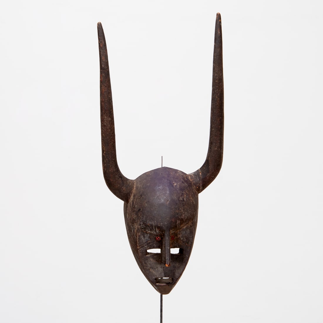 Bambara / Bamana People, horned mask (1 of 7)