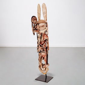 Northern New Ireland People Malagan sculpture