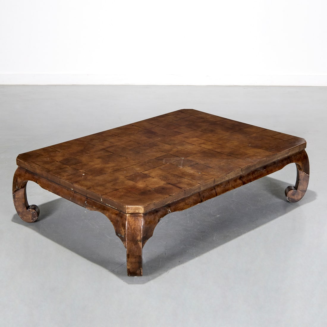 Karl Springer style modern kang table (1 of 6)