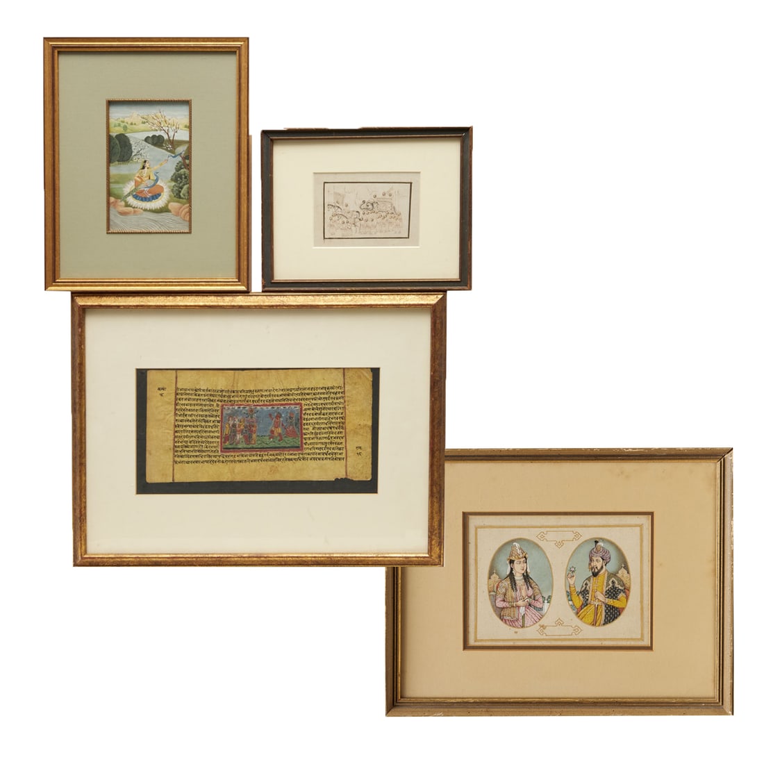 (4) Indian and Indo-Persian paintings (1 of 11)