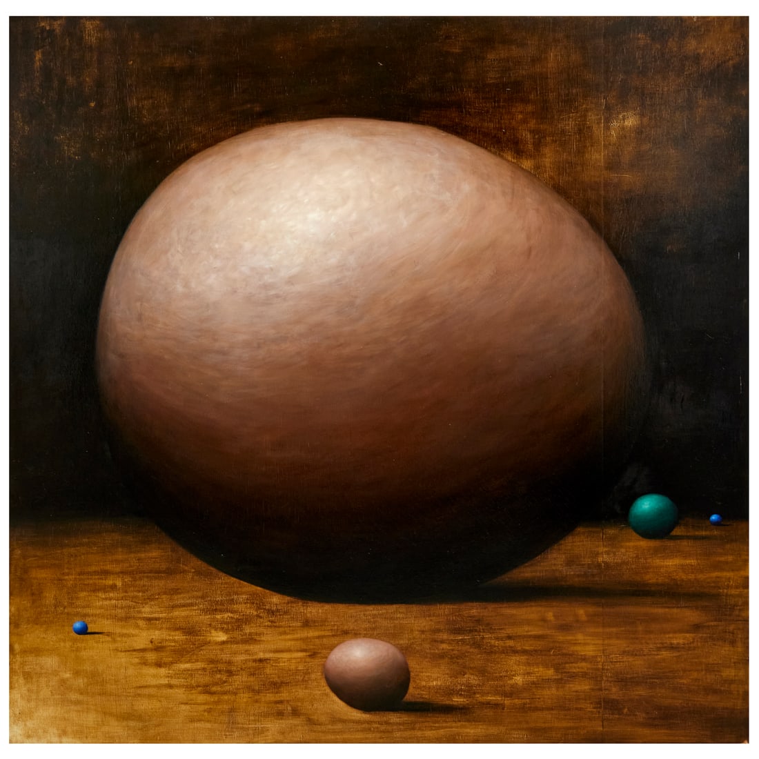 Karla Knight, oil on wood panel, 1986 (1 of 8)