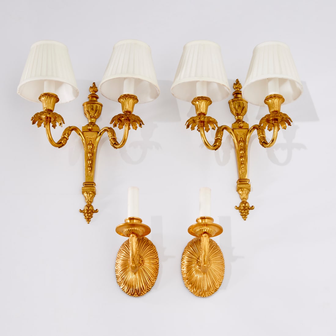 (2) Pairs Louis XVI style candle sconces (1 of 6)